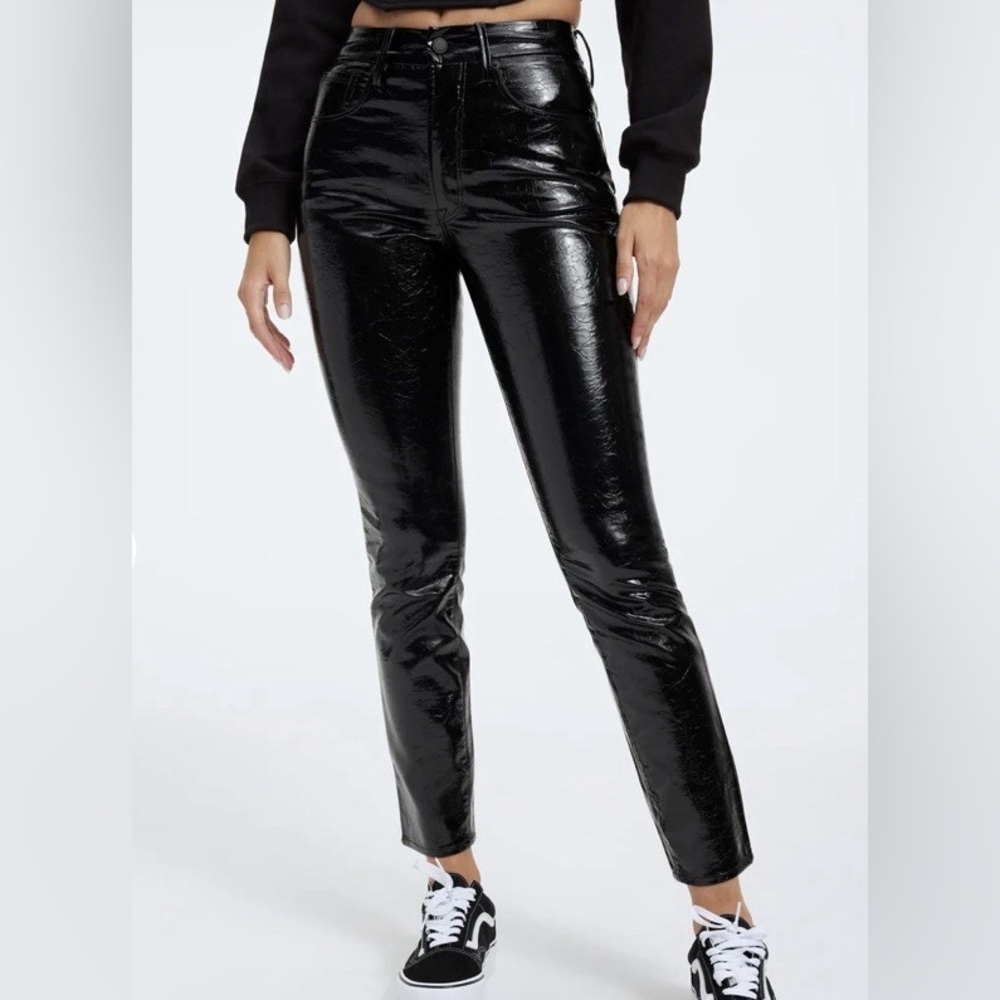 Good American Patent Leather Pants